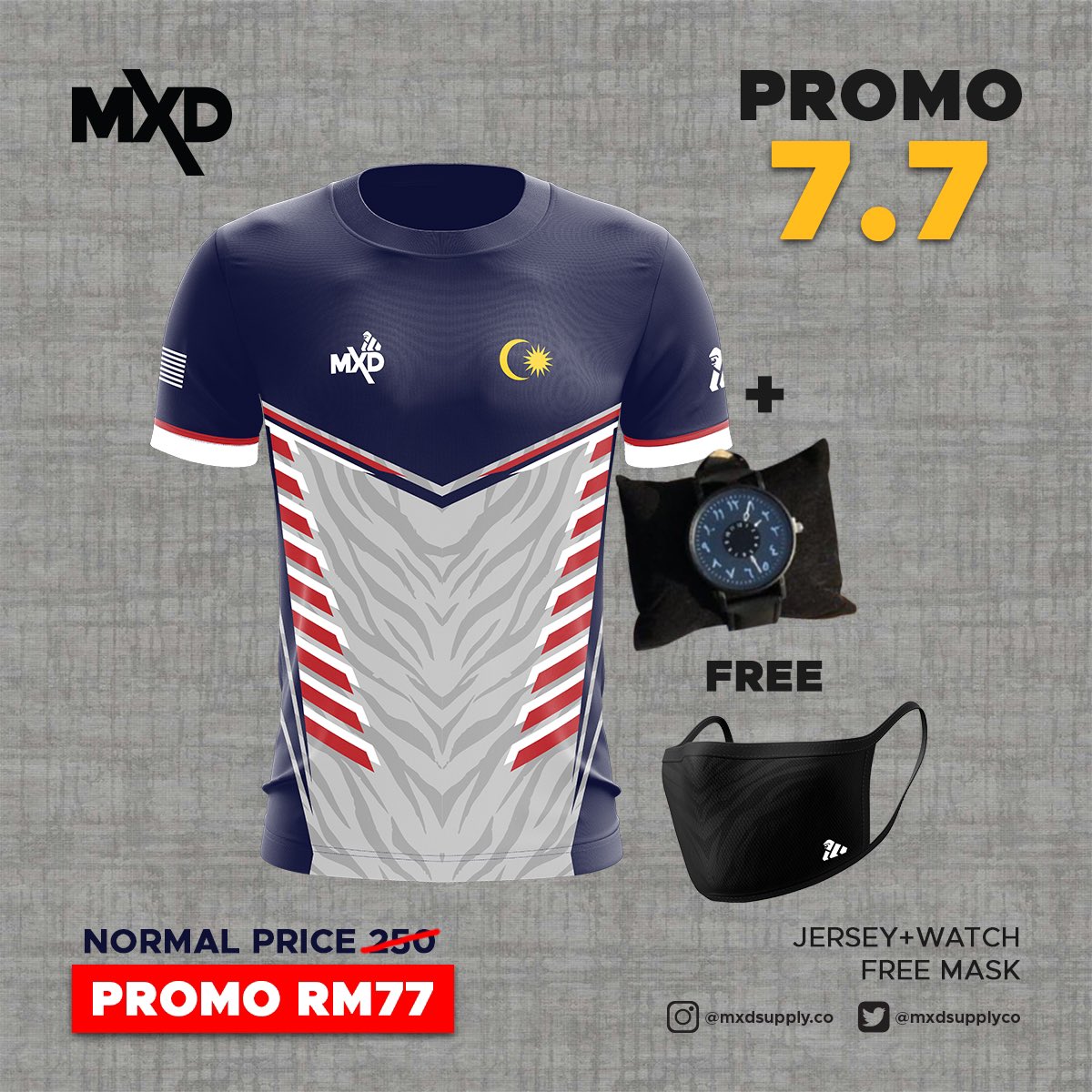 mxdsupplyco's tweet photo. PROMO 7.7 sudah dibuka 😍 

Semua combo dalam thread ni adalah RM 77 sahaja 😱

Tapi terhad sehingga 11pm 7.7 sahaja tau. 

Dah setiap combo terhad kepada 50 orang sahaja. So siapa cepat dia dapat tau. 

7 orang paling bertuah akan dapat hadiah misteri. Just RT je 😍 https://t.co/FpcqYhcs9Y