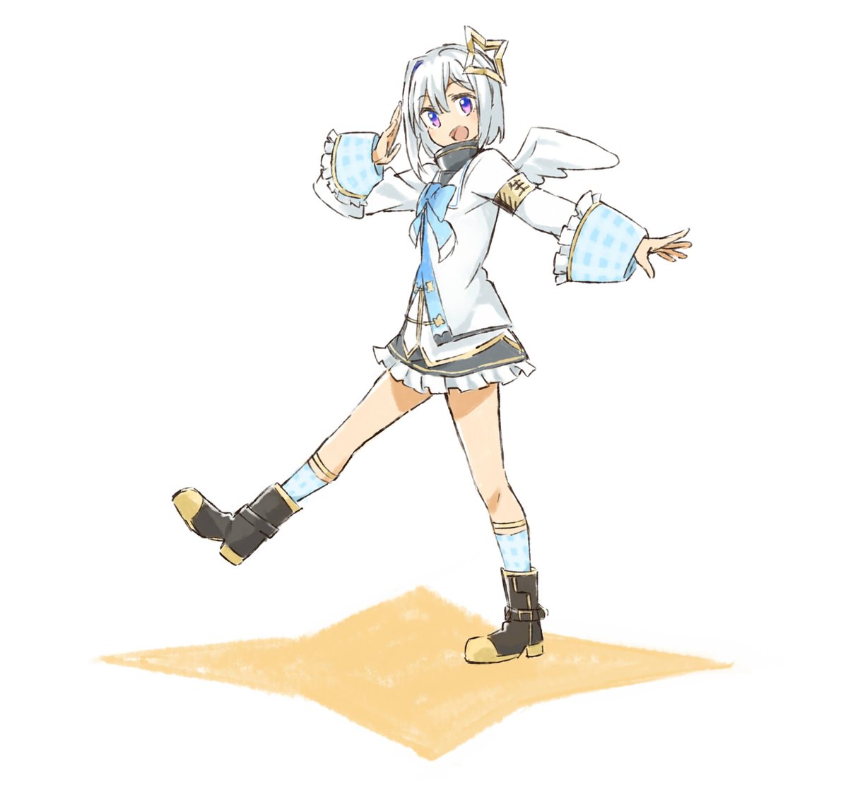 らくがき かなたーと Delfのイラスト