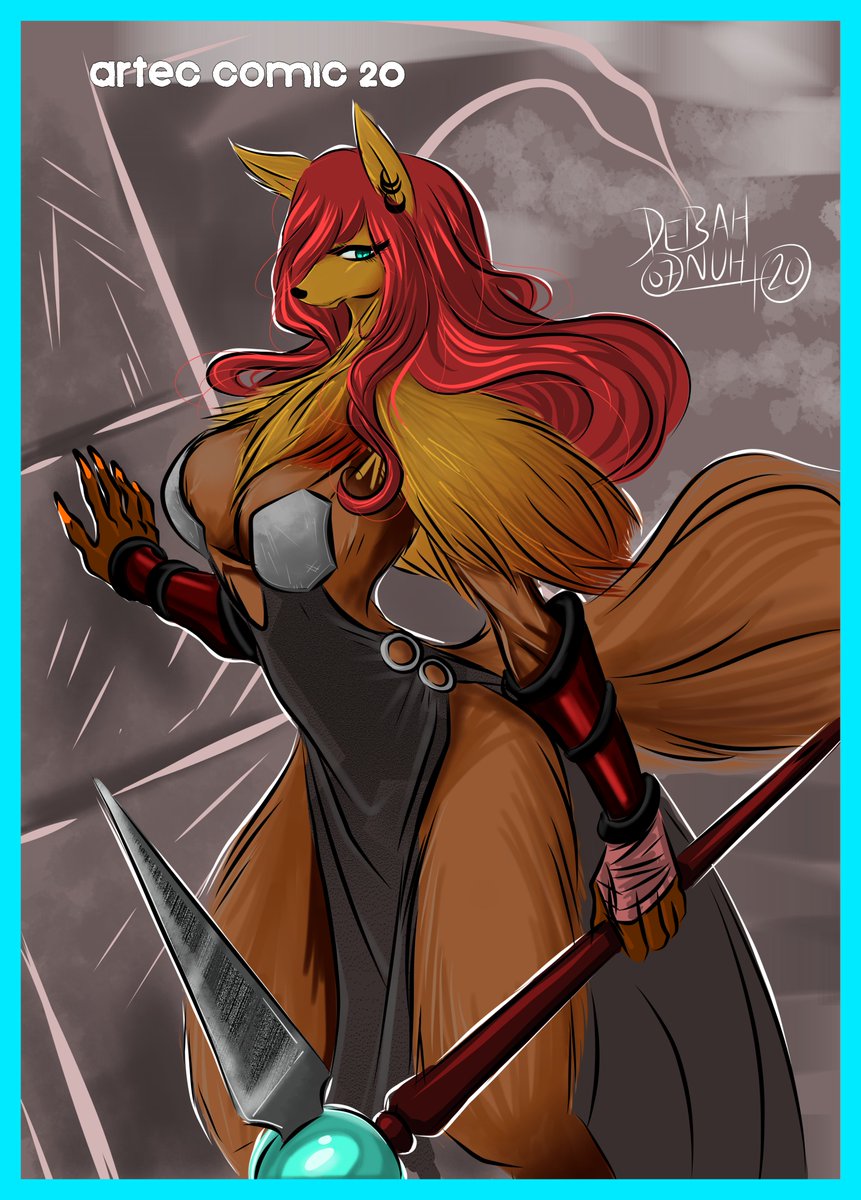 artecomic's tweet photo. Una guerrera salvaje :h

#ArtecComic
#DebahNuh
#ArtXimo   
#FurryWarrior 
#digitalart https://t.co/MBA4VB2mM2