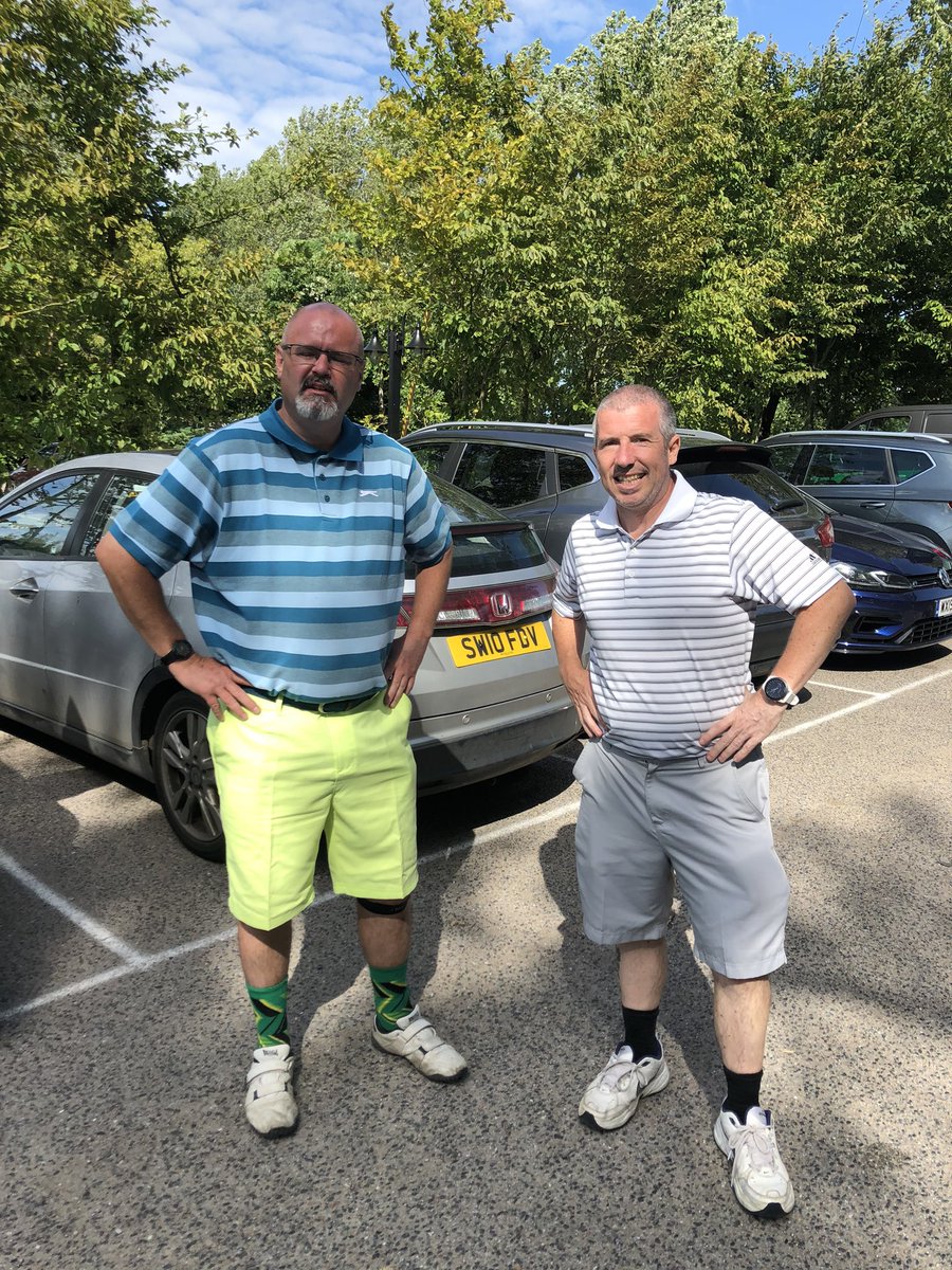 URVGC's tweet photo. 1st Capt/Secretary challenge of 2020 and off to a losing start with victory going to Rob Wilkinson and Graham Saunders at the 1st extra hole! A fantastic game played in good spirit and never more than one hole in it @URVGC in lovely condition too https://t.co/peuXLhbrRf