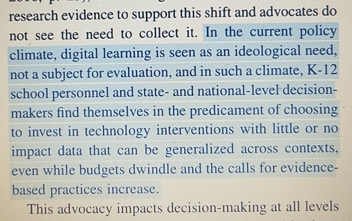 hrc_edu's tweet image. This article was published 5 years ago... are we still in the same spot? Because this selection feels like it was written today. We need digital learning now, we have very limited budgets, we are struggling with tech access and equity.

#643Su20wk2 #ES #LMSadoption