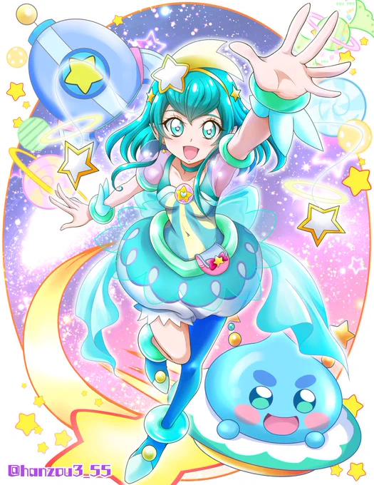 過去絵だけどララ、誕生日おめでとう!
#羽衣ララ生誕祭
#キュアミルキー生誕祭
#キュアミルキー生誕祭2020
#羽衣ララ生誕祭2020 