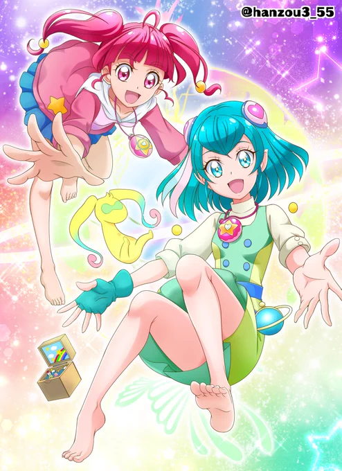 過去絵だけどララ、誕生日おめでとう!
#羽衣ララ生誕祭
#キュアミルキー生誕祭
#キュアミルキー生誕祭2020
#羽衣ララ生誕祭2020 