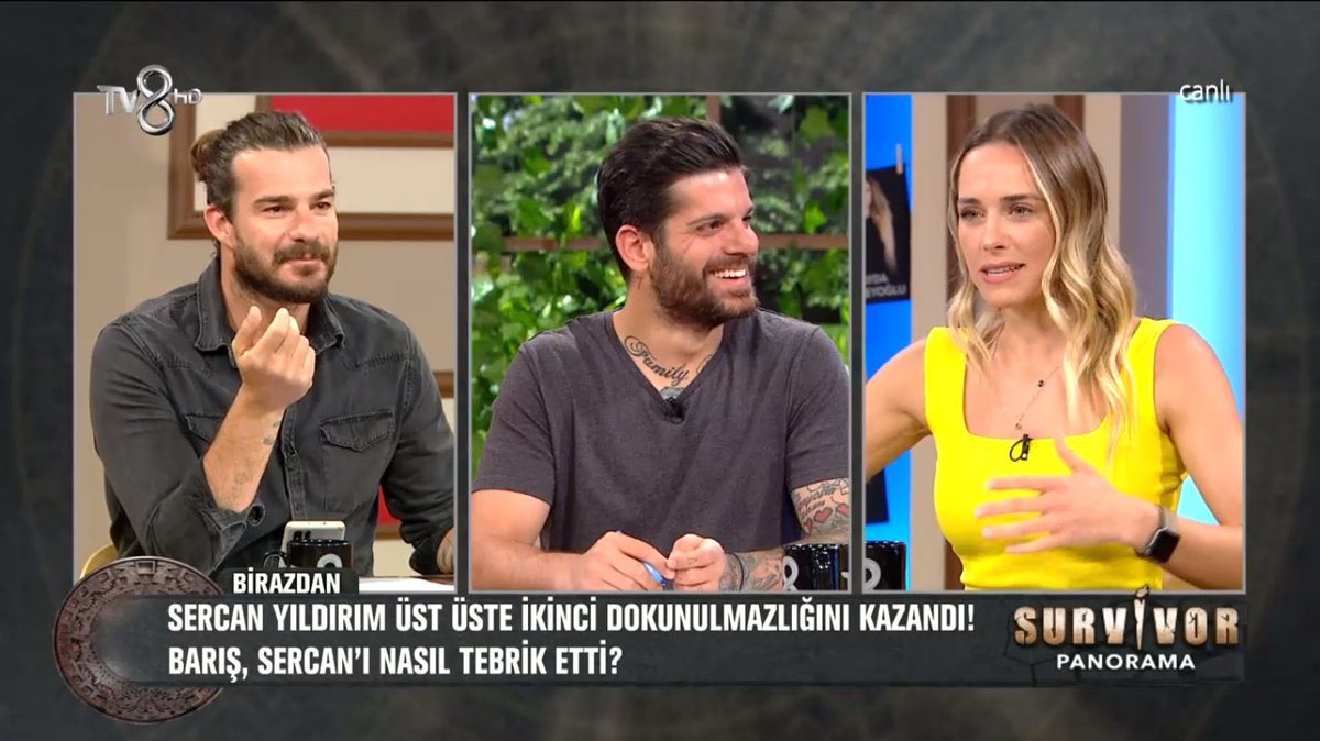 Bora: Barışın şu ana kadar ki en kötü performansı %53.. Cemal’in şu ana kadar ki en iyi performansı %53. Yani Cemal’in en iyi performansı Barışın en kötü performansı kadar.

#survivor2020 #survivorpanorama