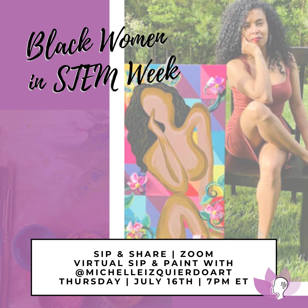 StemNoire's tweet photo. The full agenda for #BlackWomeninSTEMWeek is out! RSVP to reserve your spot. https://t.co/8IEAXzRwxQ