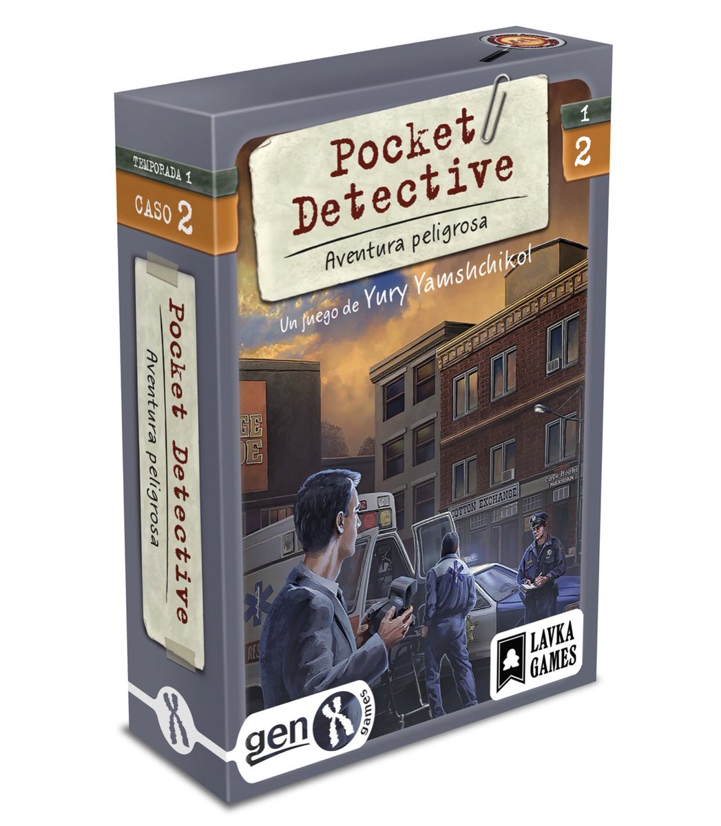 LexLudi's tweet photo. Julio viene cargado de novedades por parte de @GenXGamesSpain #ProvingGrounds #LanternsDice #PocketDetective2 https://t.co/flS8zDng0l