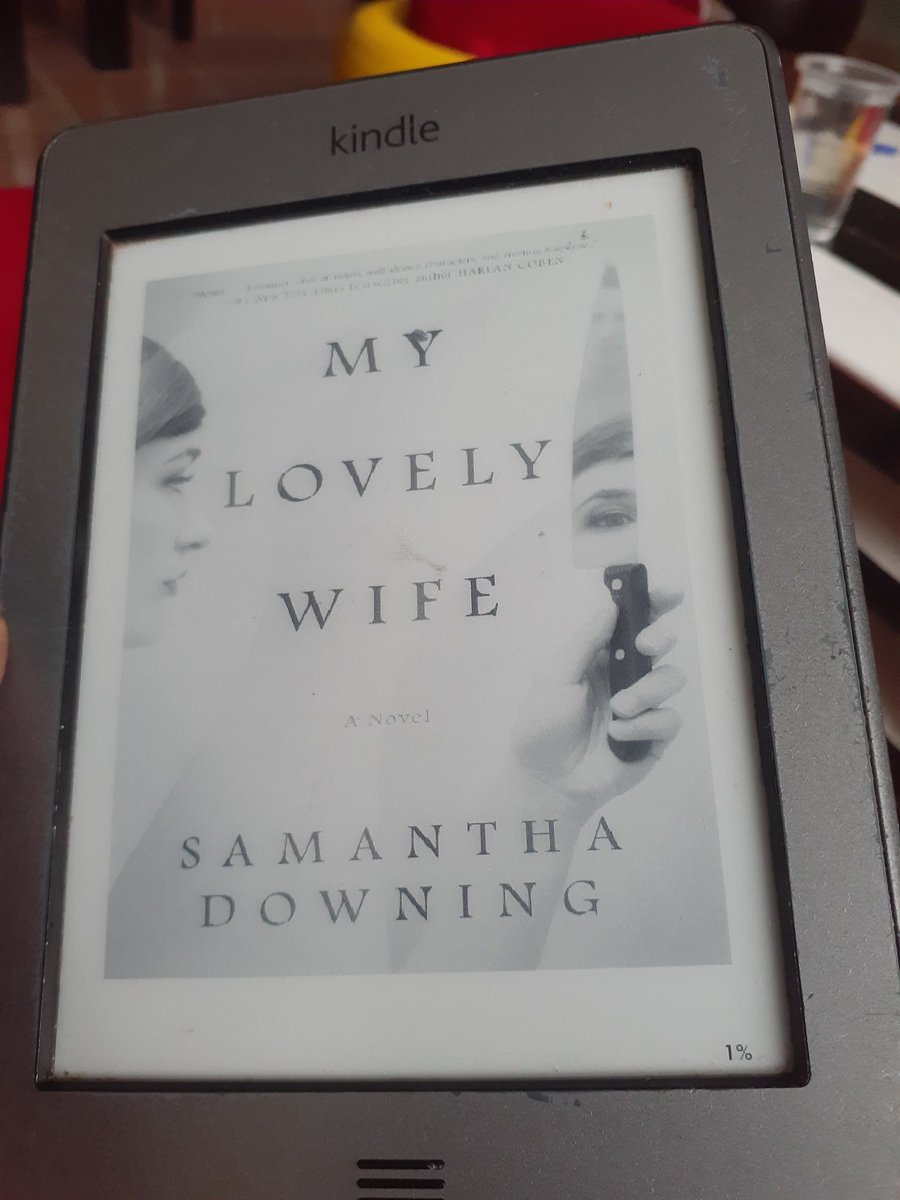 corriemwende's tweet photo. I have been looking forward to this all day! To read.

You know the in-between books kind of thing? My leisure read, #MyLovelyWife. This thriller is, um, sick. Feels like I am reading a criminal minds script. 

#BookAreFun
#UnwindWithABook 
#BookclubRead
#ThrillerBooks https://t.co/mgsXwHn0Yk