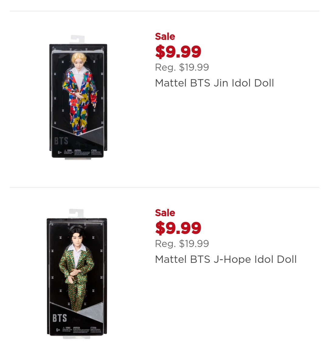 Bts Merch Restocks Kohl S Has The Bts Idol Dolls On Sale For 9 99 Down From 19 99 T Co Hpj4vgpkcs Since These Are Mattel They Are Often On Sale Check Your Bts Merch Restocks Kohl S Has The Bts Idol Dolls On Sale For 9 99 Down From 19 99 T Co Hpj4vgpkcs Since These Are Mattel They Are Often On Sale Check Your