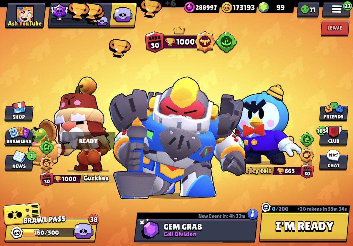 1000 Trophy Surge! FEEL THE SURGE!! 🔥 #Surge #BrawlStars