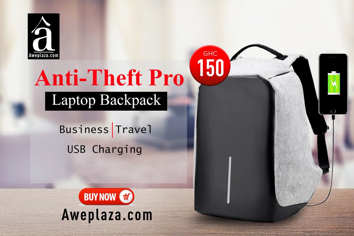 gyatahosttv's tweet photo. ✅ Product Name: Anti Theft Laptop Backpack With Usb Charging Port
✅ Description: Hidden zippers at the back to prevent any theft attempt.
– Built-in USB charging port.
– Two padded and adjustable shoulder straps with mesh inner
✅ Link: https://t.co/VIXWjcvhYI
#bag #securitybag https://t.co/kcXP5KxqUq