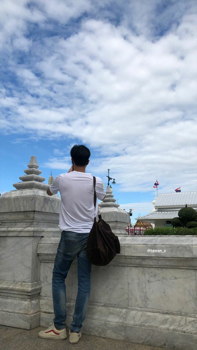 Day 72:  @Tawan_V I hope you had a great day making merit today. It's good that you spend your free time like this. Love you  #Tawan_V