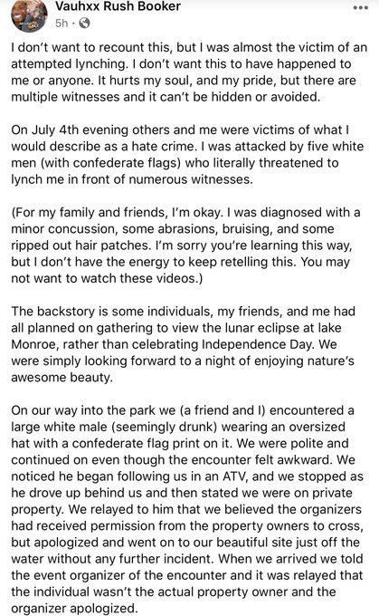 here’s vauhxx explaining what happened to him. (large TW / CW: violence, racist language, hate crimes) you don’t need to read through this to demand justice, it is quite triggering and graphic.