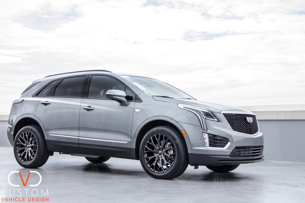 CVDAuto's tweet photo. 2019 Cadillac XT5 with Gloss Black Vogue VT383 wheels and Vogue Signature V SCT2 Tyres, done by Custom Vehicle Design. What are you waiting for? Customize your vehicle with CVD today!
#2019 #Cadillac #XT5 #CadillacXT5
#Vogue #Voguewheels #VT383 #CVD
#CVDauto #CustomVehicleDesign https://t.co/cgKavJAa08