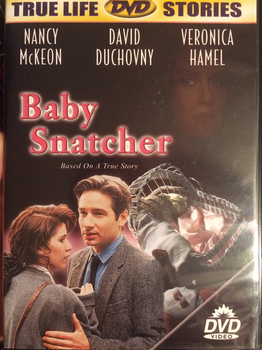 Grungekid84's tweet photo. 1992 #BabySnatcher #DavidDuchovny plays David Anderson. This is a true story movie that was made for #Lifetime. I really like this movie but there isn’t really much to like about David’s character except that he super cute. This movie also sells for a shit ton of money on eBay! https://t.co/JYMZNyD0HC
