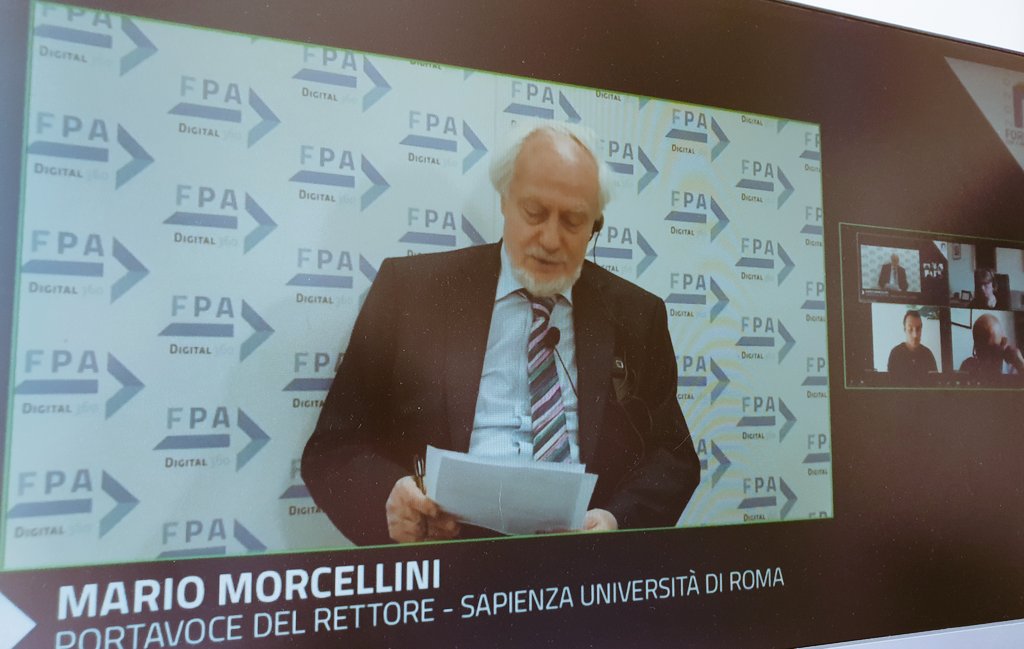 aureliatirelli's tweet photo. @SapienzaRoma @FPA_net Ho iniziato a comunicare e a innovare studiando alla @SapienzaRoma e anche adesso che lavoro da anni nella Pa continuo a imparare dai miei maestri😊: investiamo su ricerca e formazione, ora più che mai! Grazie #ForumPA2020 !
#MarioMorcellini @CorisSapienza https://t.co/Le4fvbj5Dr