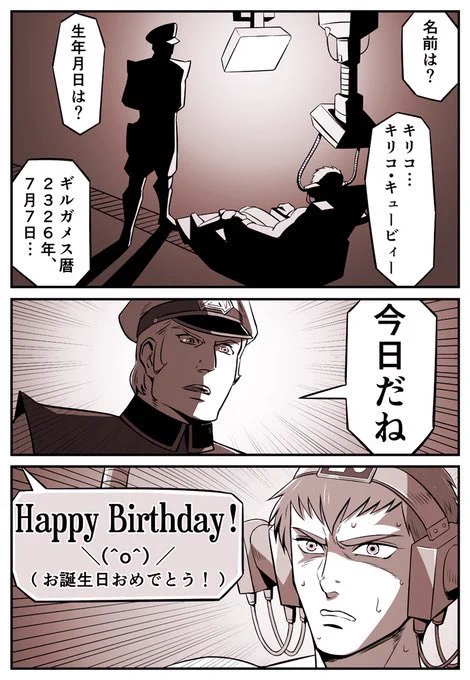 キリコ誕生日おめでとう??????? #キリコ・キュービィー生誕祭 #キリコ・キュービィー生誕祭2020 #7月7日はキリコの誕生日 