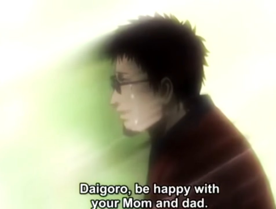 Motto1Motto's tweet photo. Sacrifice yourself for the sake of others, that's what madao is. 
#gintama https://t.co/kTkB1MertJ
