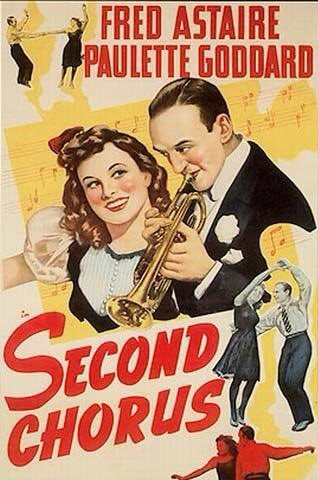 [24] “Second Chorus” (1940)Too little dancing! Fortunately it has the music of Artie Shaw to make up for some of that. Fred Astaire’s co-star is Paulette Goddard, but I don’t recall her having much to do outside her one dance routine with Fred, which is very fun.