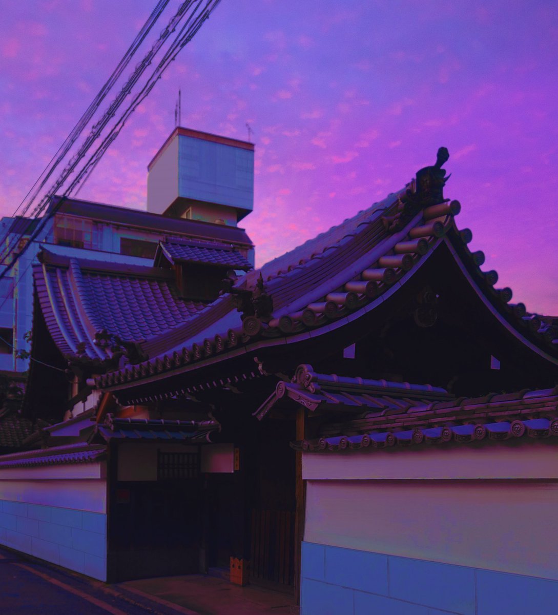 Before the Night fall 💜