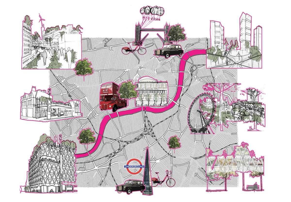 LFArchitecture's tweet photo. Delve into @msmrarchitects' fantastic #Beyond2050 exhibition & discover their ideas, proposals & concepts for a reimagined future of London, where retained & original forms sit alongside those that have been adapted, adjusted & totally transformed💫 https://t.co/8hGCC3iXf8 https://t.co/p82iNfvOa9