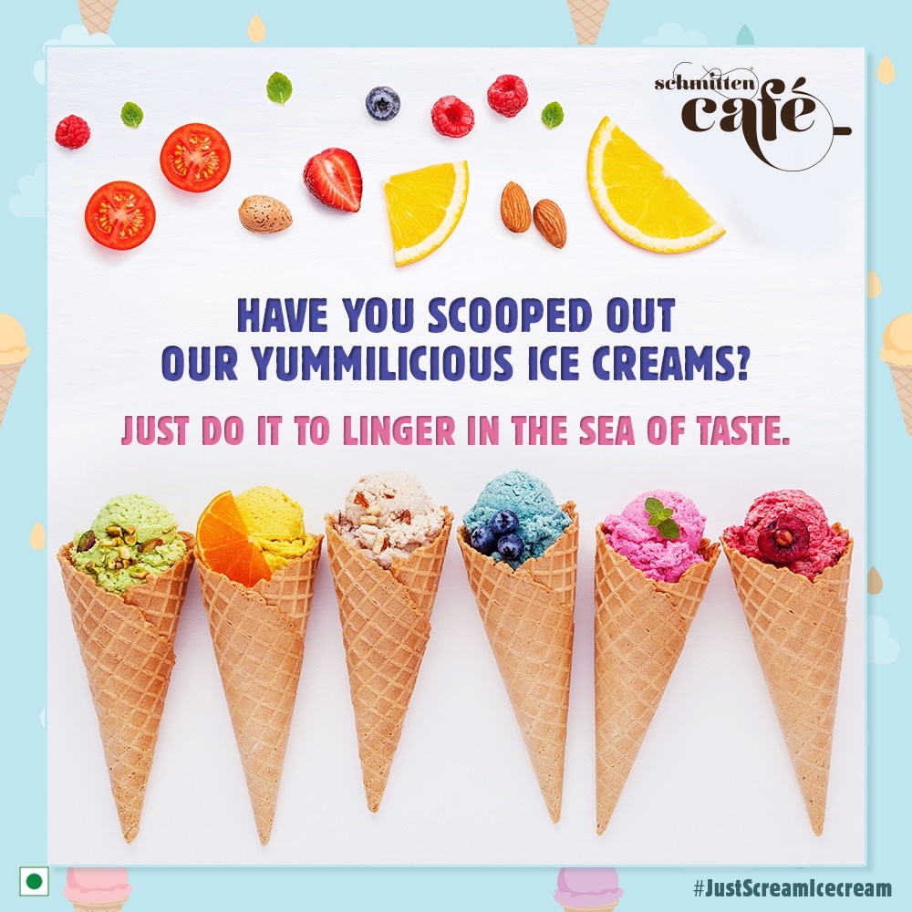 SchmittenW's tweet photo. Let yourself melt away into the magic of mouthwatering ice-creams only at Schmitten Café. Dig into some for a soft &amp; succulent experience.
#schmittenchocolates #hoppitschocolates #schmittencafé #schmittenchocolateworld #loveforfood #cafe #july #icecreammonth #icecream https://t.co/b94r2zpMiU