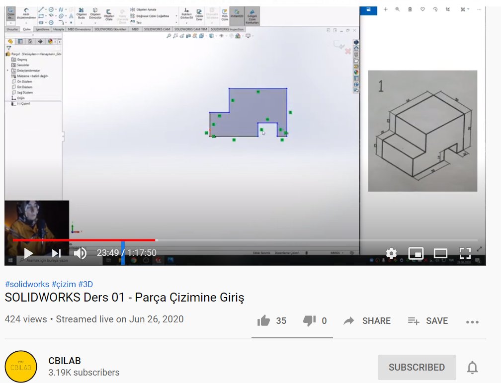 moderninovasyon's tweet photo. "Temel #solidworks" eğitimini, #CBILab #youtube kanalımızdan izleyebilirsiniz. Her kesime hitap eden #eğitim, uygulamalı şekilde veriliyor. Birincisini bitirdikten sonra yayınlanmış olan ikincisini de hemen izleyebilirsiniz. Kaçırmayın derim.😊
https://t.co/Fs8UeE3JoE https://t.co/ulpJatpJDe