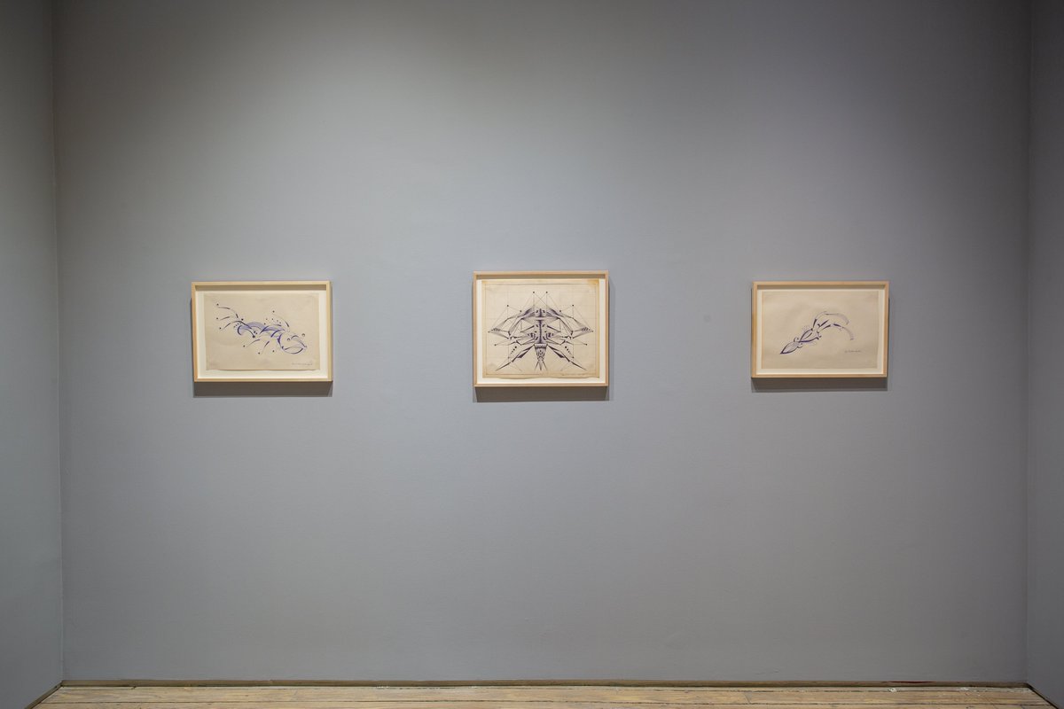 edlingallery's tweet photo. We are entering the FINAL WEEK of “#KarlaKnight: Notes from the Lightship” and “#EugeneVonBruenchenhein: Drawings 1964-67.” Be sure to swing by before the shows close on 7/10! A reminder the gallery has summer hours (M-F, 10am-6pm), and that social distancing is required. https://t.co/VILHJBpkEY