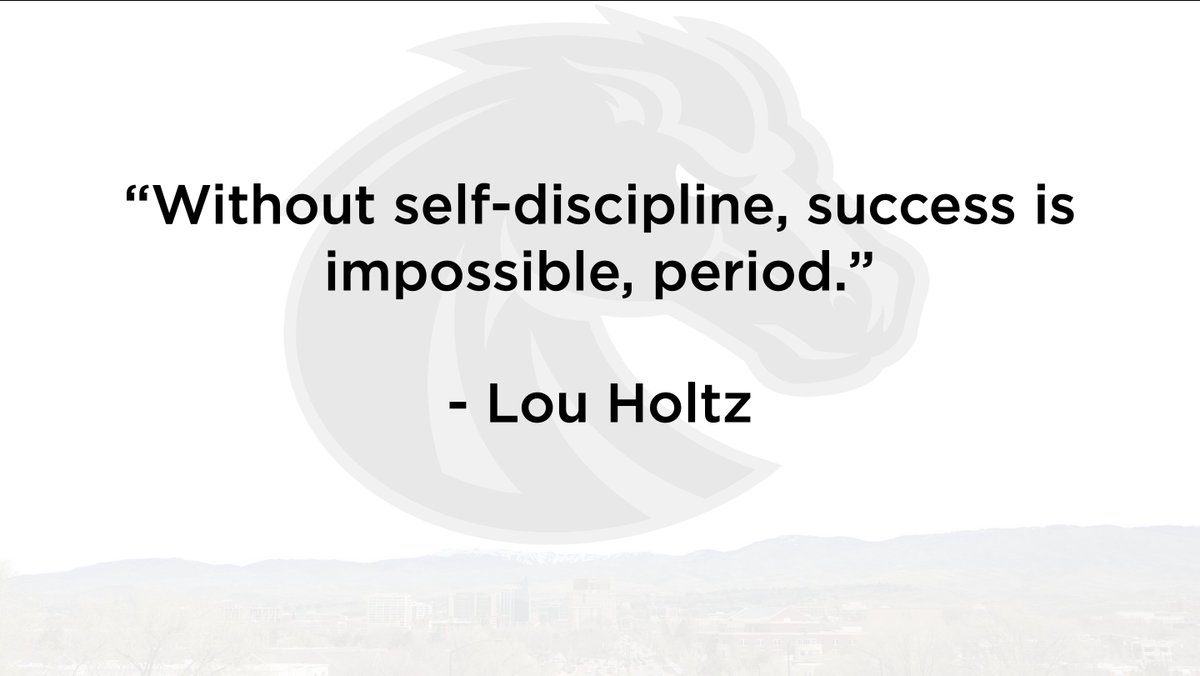 #BroncoSportsPerformance #GoodWord