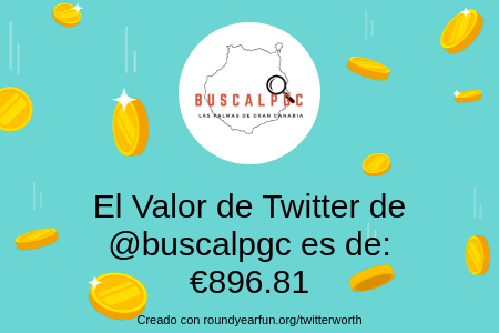 buscalpgc's tweet photo. Mi valor en Twitter es de: €896.81

Encuentra el tuyo(a) con https://t.co/8Qesqp2mVo

⠀ https://t.co/OxwpUa63uX