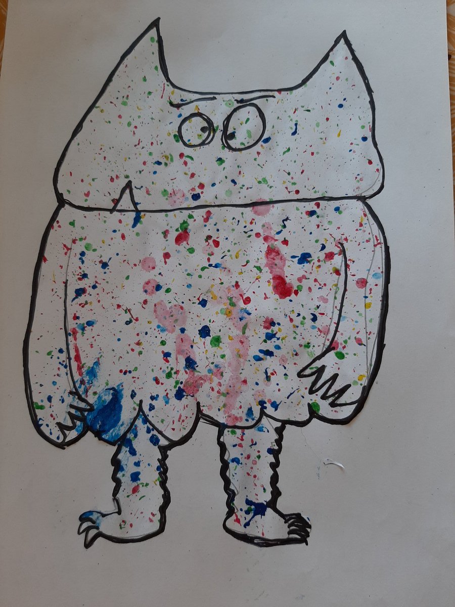 joanneaj39's tweet photo. @Class1C_ws Cleo's colour monsters https://t.co/iid9BRLJdL