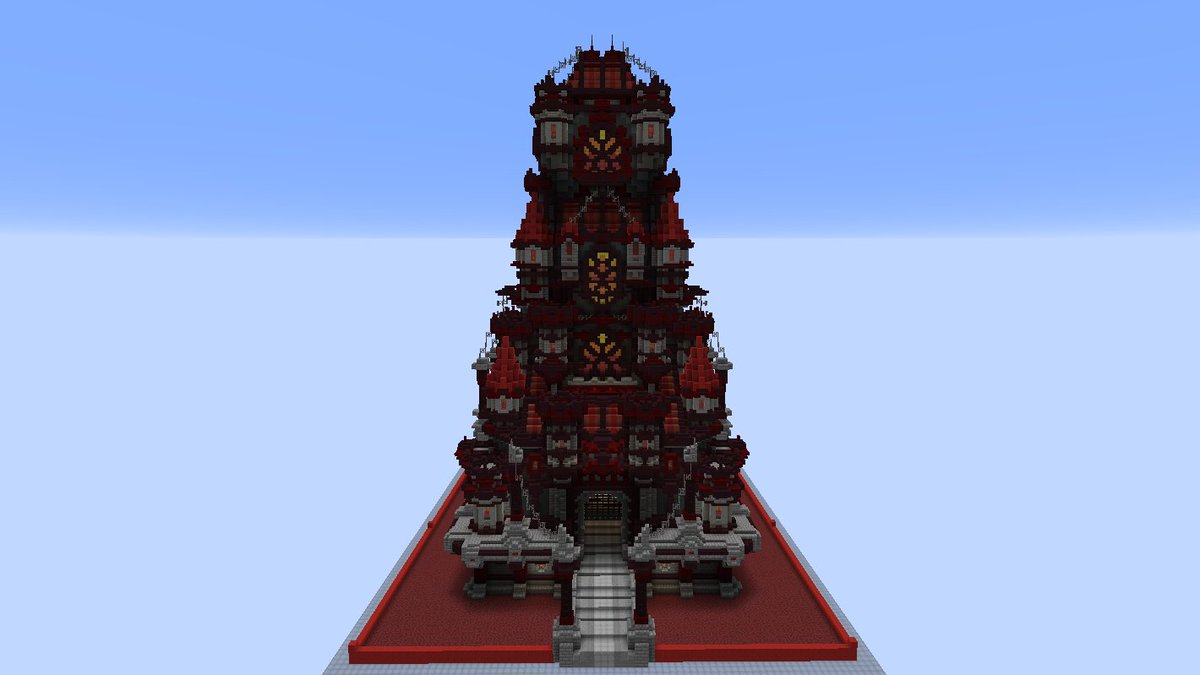 SlimeWaveMC's tweet image. Nether spawn I built a few weeks back for @NexGNServer