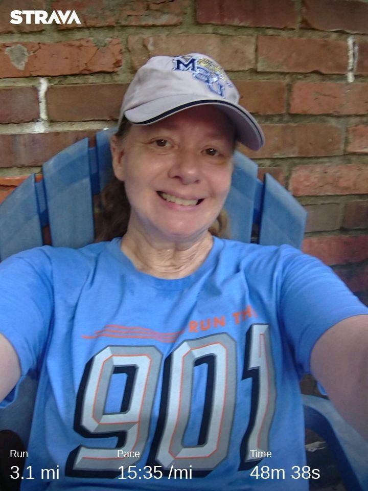 leighhersey's tweet photo. #MemphisMonday #MEMPHISRUNNERSRRS #runthe901 #Virtually https://t.co/ebEJjWKbYX