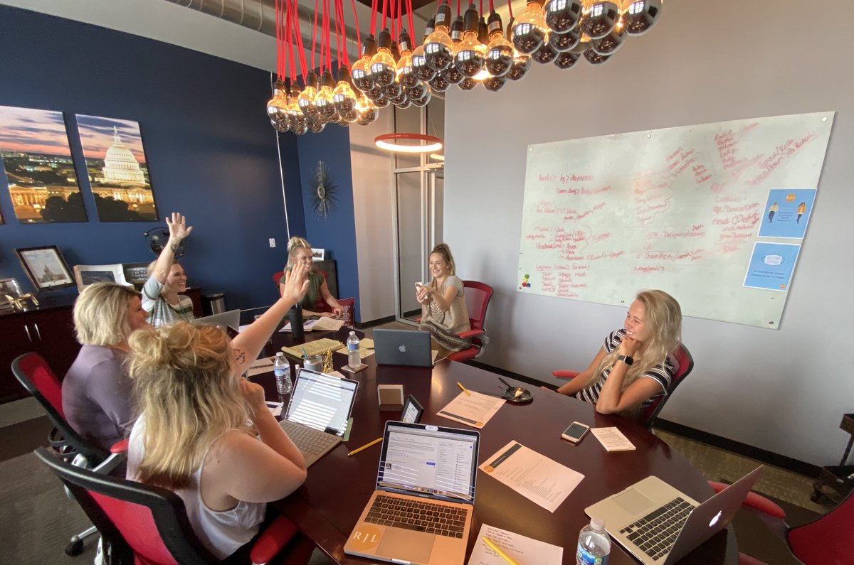 RJLSolutions1's tweet photo. At RJL Solutions, we treat our clients like family. During our team meeting, we took a break to play a fun game - client trivia! Questions regarding fun facts about our clients were compiled, and the first team member to guess the client won. #ClientFamily #RJLSolutions #TeamRJL https://t.co/tSE0cUm62w