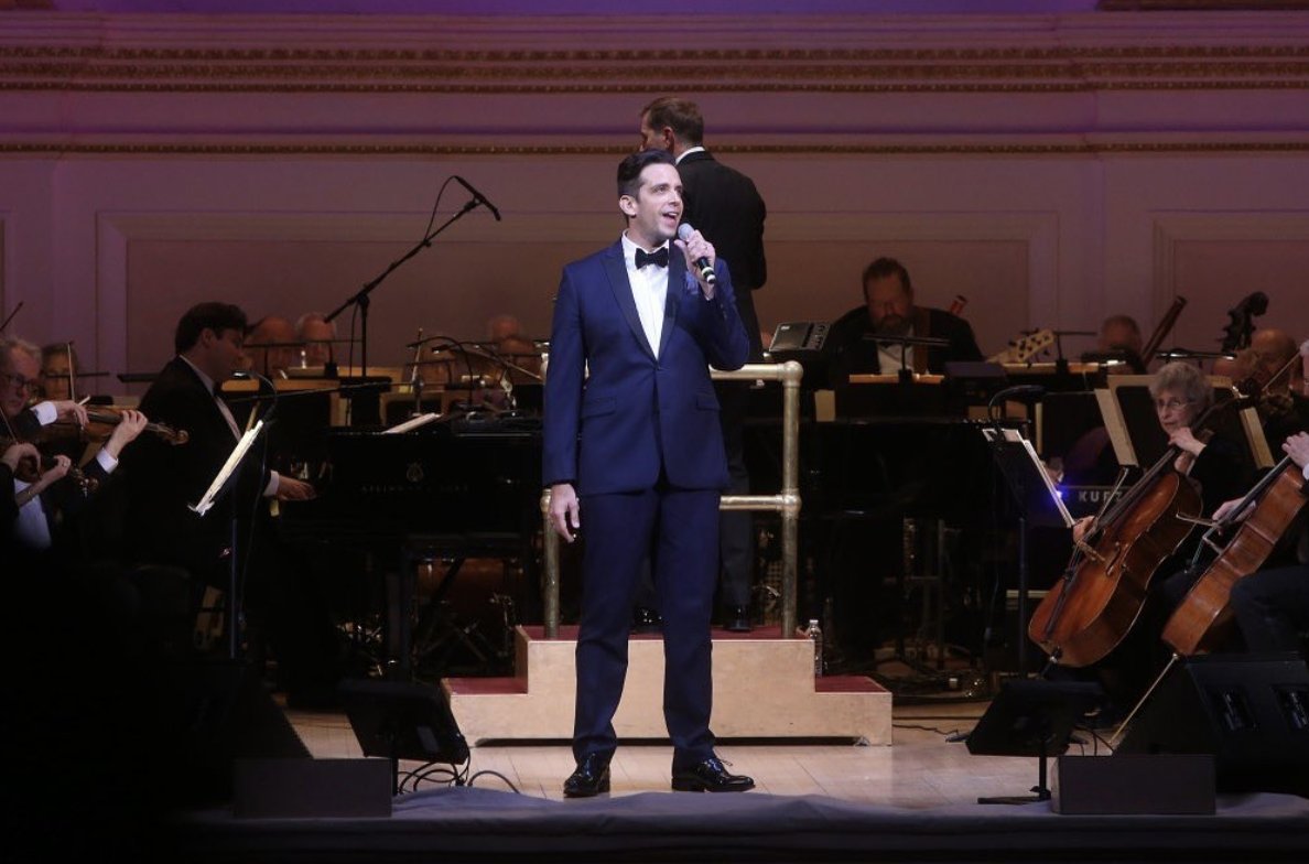 We at Carnegie Hall remember Nick Cordero. He performed with @TheNewYorkPops in 2018 and was scheduled to return last month for a performance with historian John Monsky “The Eyes of the World: From D-Day to VE Day.” Sending our condolences to his friends and family. 📷: @playbill