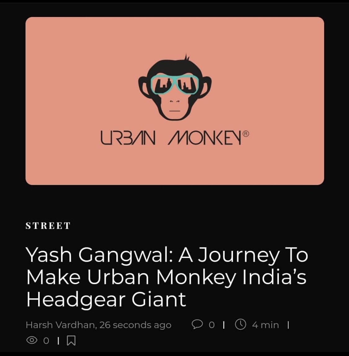 Urban Monkey (urbanmonkeyIND) - Profile