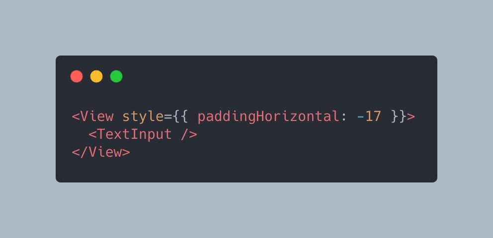 Ben Awad on Twitter: "I love paddingHorizontal and paddingVertical as options in React Native https://t.co/hjUsNqNQhb" / Twitter Ben Awad on Twitter: "I love paddingHorizontal and paddingVertical as options in React Native https://t.co/hjUsNqNQhb" / Twitter