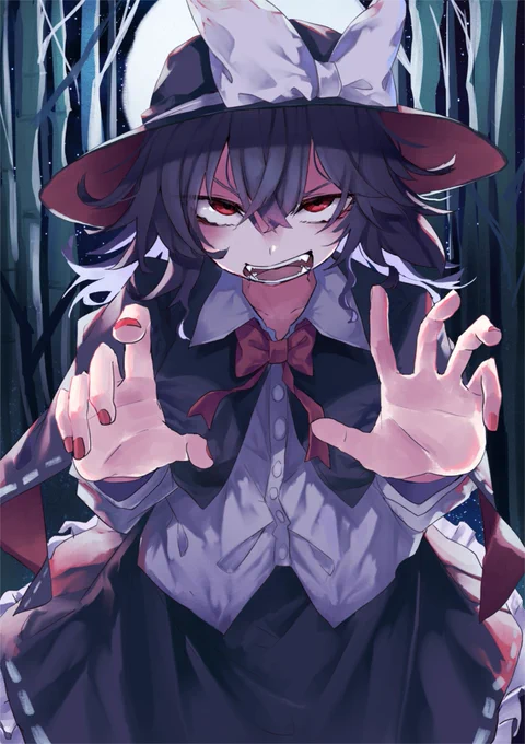 #本日の蓮子さん
 肝試しの脅かす側蓮子さん 