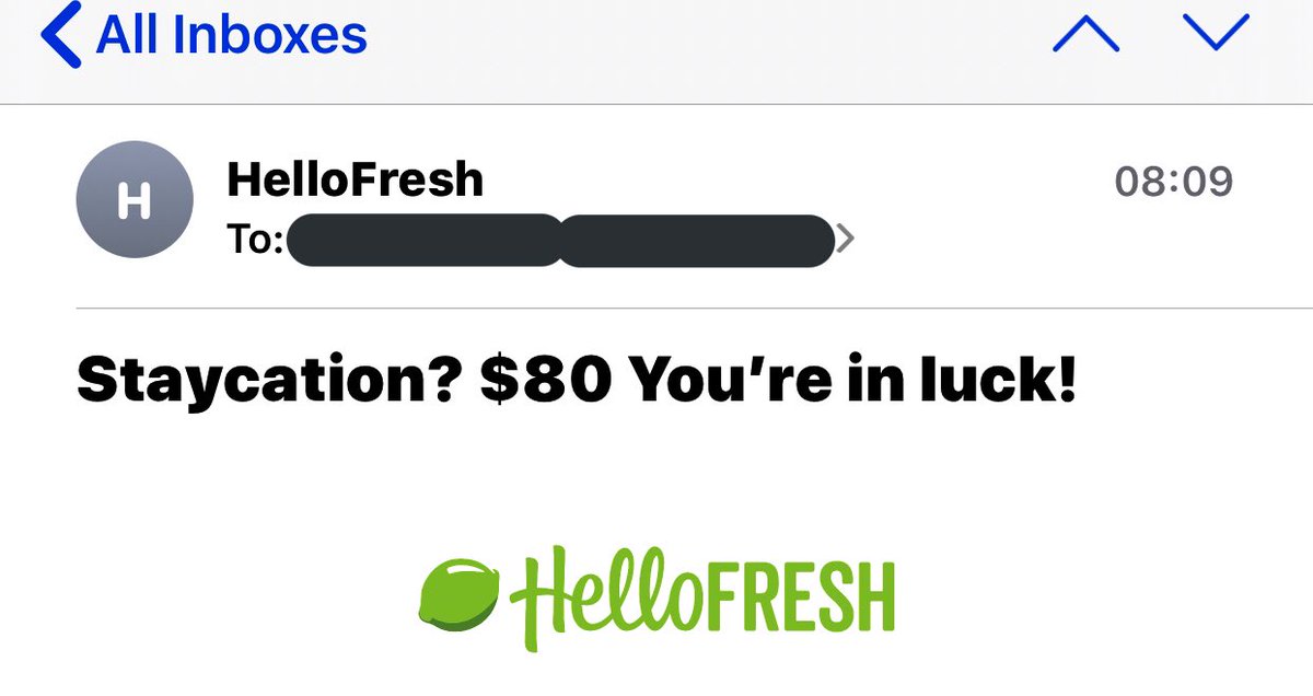 + Anyway, there is no purpose to this thread except to tell y’all I am being haunted by Hello Fresh and I hate them. I dead ass unsubscribed twice in the last two weeks and I woke up to this today!!!!!