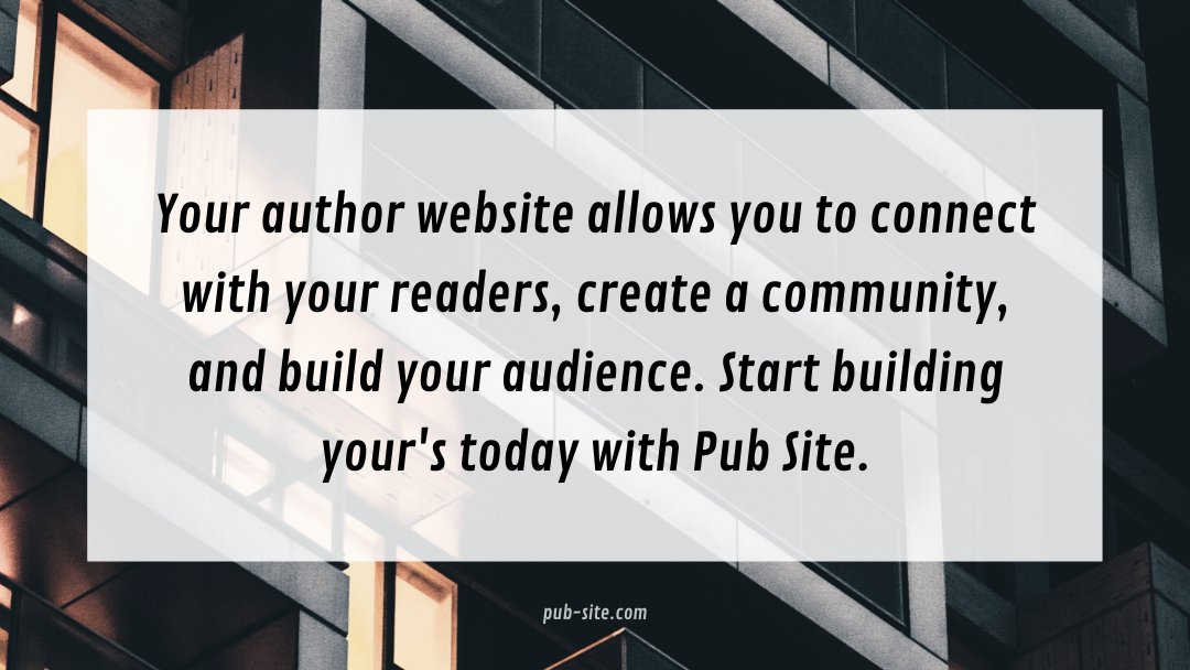 FauziaBurke's tweet photo. Books are sometimes rejected for publication because the author isn't interested in marketing the book. As an author you NEED a platform. Try @Pub_Site today. #BusyAuthors #AuthorWebsites https://t.co/JQaOmy6PYm