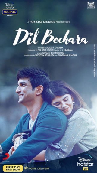 vanshikarajput7's tweet photo. Its gonna be really hard to watch this one.. but how can i not? 💔
#DilBechara #SushanthSinghRajput #SanjanaSanghi #MukeshChhabra https://t.co/h7mBk3HlvW
