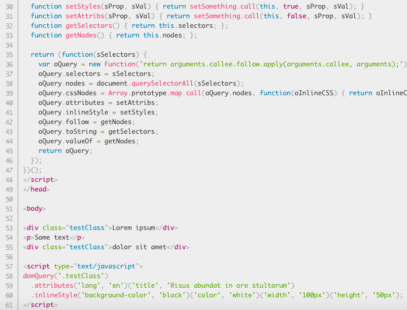 maxbill_design's tweet photo. A beautiful shortcut #javascript function by #mdn to massively modify the DOM > https://t.co/w2sQ3y5H3E | it uses CSSStyleDeclaration #CSSOM web #APIs to set or remove #CSS property | #FrontEndDeveloper #webdev #webdesign #webdesigner #js #developer #development https://t.co/zFT4mdp1kc