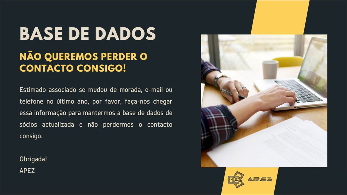 APEZootec's tweet photo. É sócio APEZ? Actualize os seus dados pelo geral@apez.pt ou pelo whatsapp (+351 912 239 527). https://t.co/E0HvfkSSrY