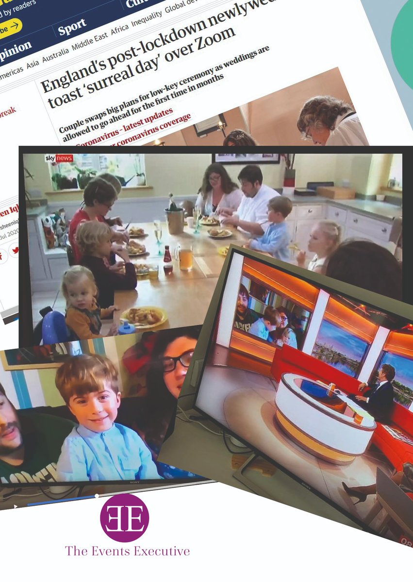 We were honoured to be involved in Fiona and Chris's big day and who else can say that their wedding video was shot by <a href="/SkyNews/">Sky News</a>!

<a href="/guardian/">The Guardian</a> also did a great piece including comment from our MD, Alice, about what weddings might look like in the future.
bit.ly/2C5gS5b