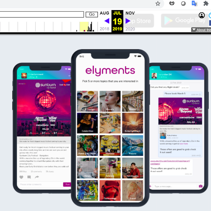 AnilRachumalla's tweet photo. #Elyment's App does not Take Off to Heights as Expected as It's Not Able to With Stand the Sudden Rise of Patriotism With a GodMan Tag.

Not an New App Though - It's Existing Since 19th July 2019 https://t.co/M04VdsarRK
