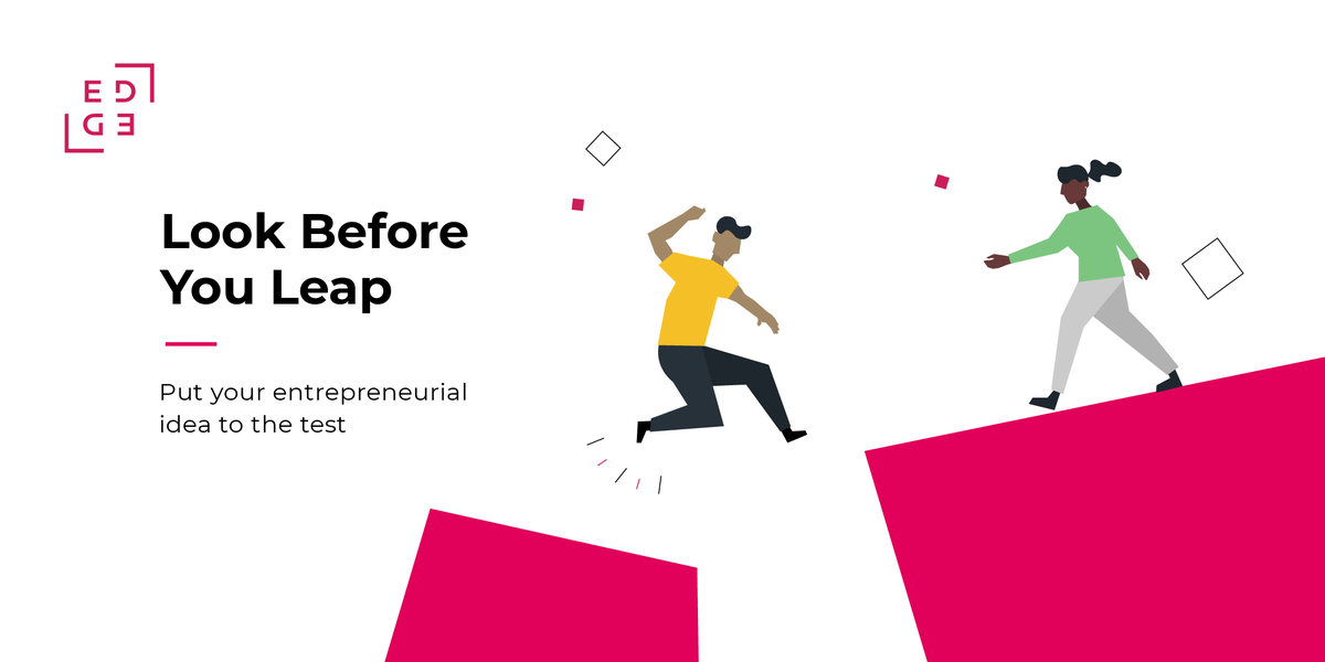 EDGE_Sheridan's tweet image. Do you have an idea but you’re not sure if it’s worth your time, energy or money? Join us on July 15 in our #LookBeforeYou Leap Session to know more about #ideatesting and validation. 

RSVP 👉 bit.ly/3guFvHq

#mvp #ideation