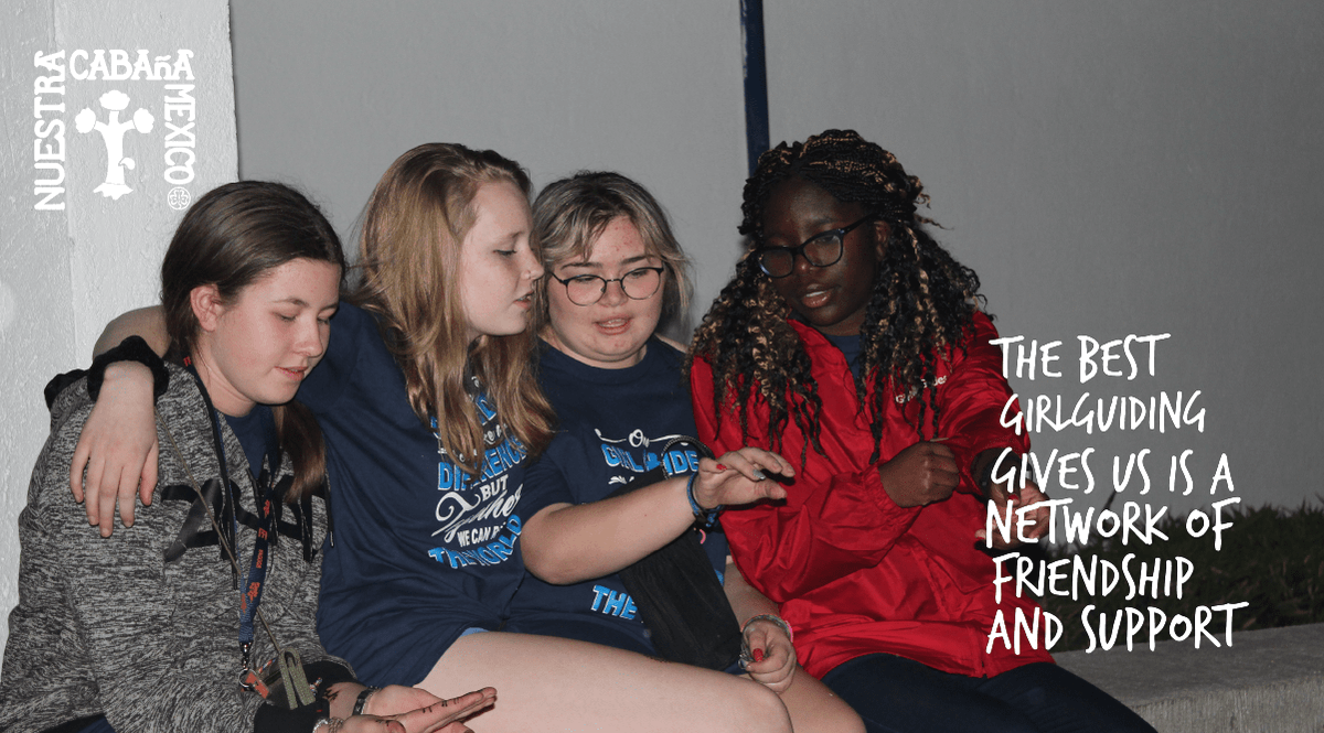 nuestracabanamx's tweet photo. The best Girlguiding☘️ gives us is a network of friendship❤️ and support ✅
#GuidingValues #InGuidingILearned https://t.co/k42eIcSwa4
