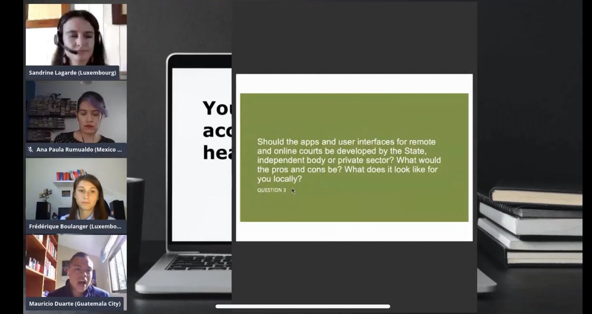 mauricioduartel's tweet image. This one was fun. A Meetup with 5 different @LegalHackers chapters.
Thanks to @legalhackerslux and @GTLegalHackers.
#AccessToJustice #DigitalJustice #VirtualCourts