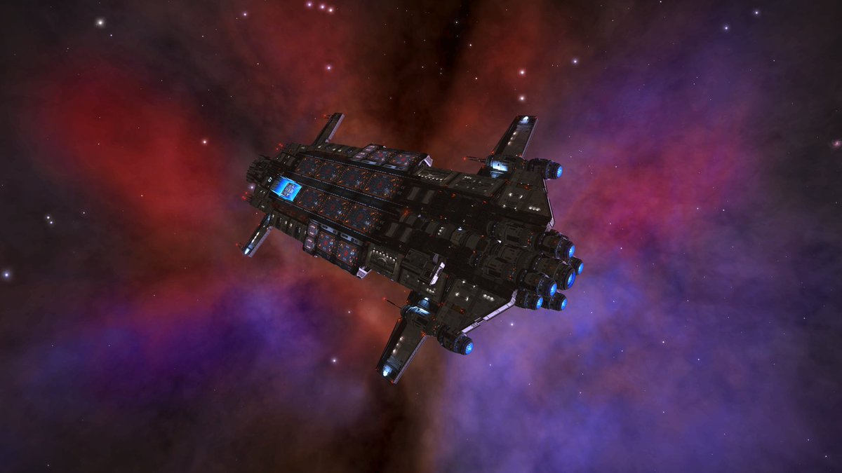 DLNV_LeosVision's tweet photo. Arrived at WP06 - Monkey Head Sector MT-G a11-0 (Monkey Head Nebula). VERY nice coloring to the nebula. #StellarScreenshots #EliteDangerous https://t.co/okj5rvIqY6