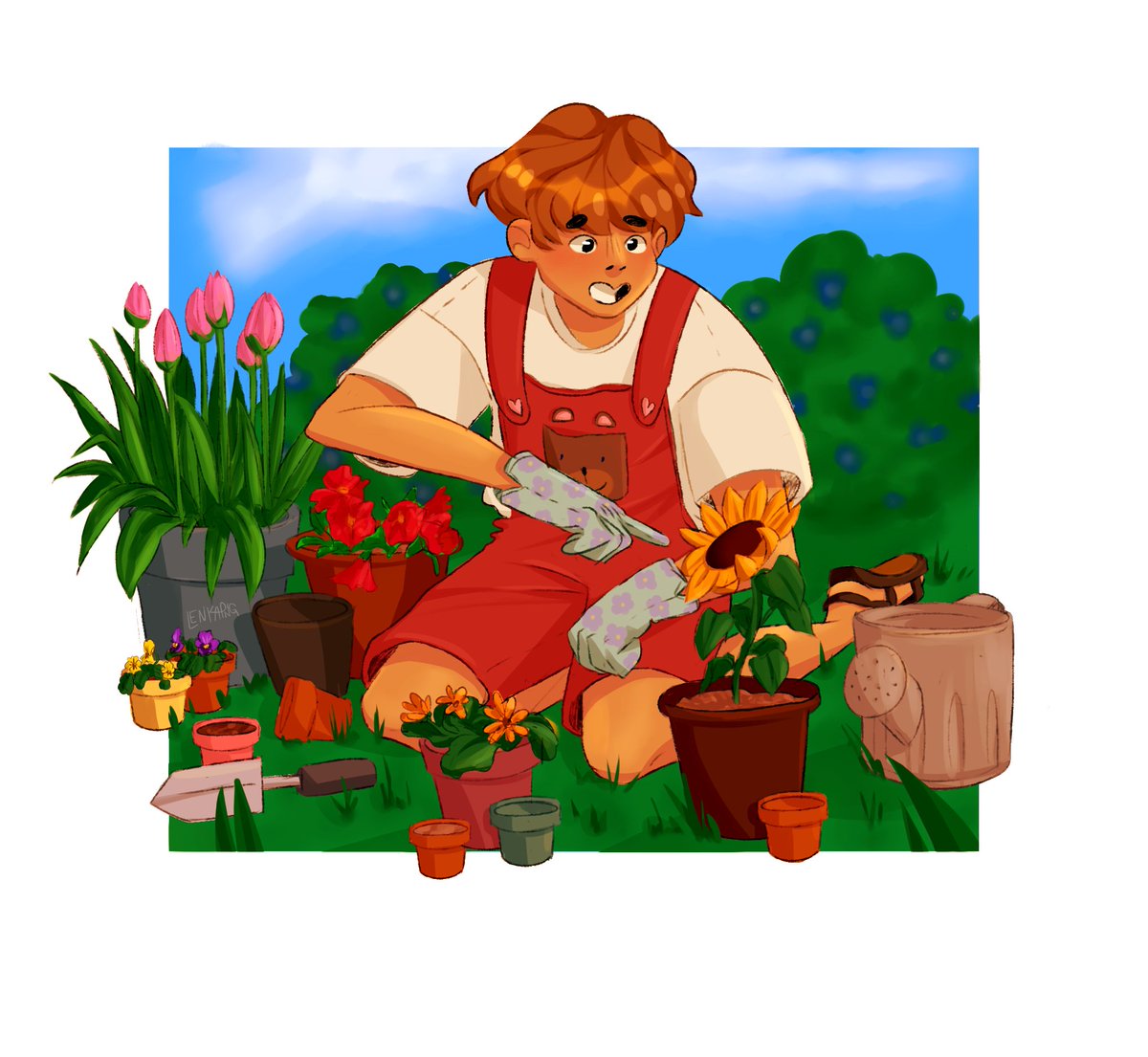killvmaim's tweet photo. 🌹🌻🌷 #nctfanart #haechan https://t.co/Zkhar5p6NY