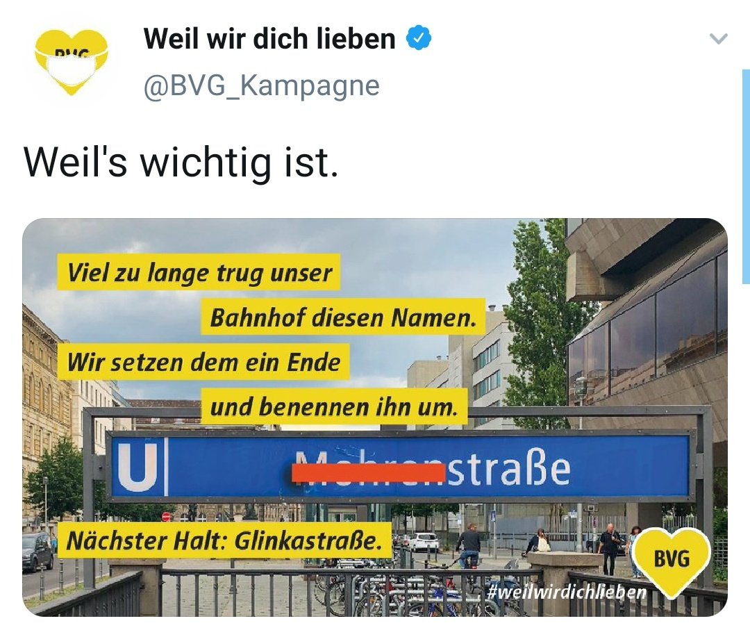 Wenn du bei der Abschaffung eines rassistischen Stationsnamens leichtsinnig die nächste Querstraße wählst und einen nationalistischen Antisemiten erwischt, dann bist du wahrscheinlich in einem Land, in dem Rassismus und Antisemitismus bürgerlich tolerierter Alltag sind.